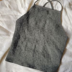 Hollister Smocked Crop Top